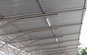 installing Winterborne Stickland metal roofing